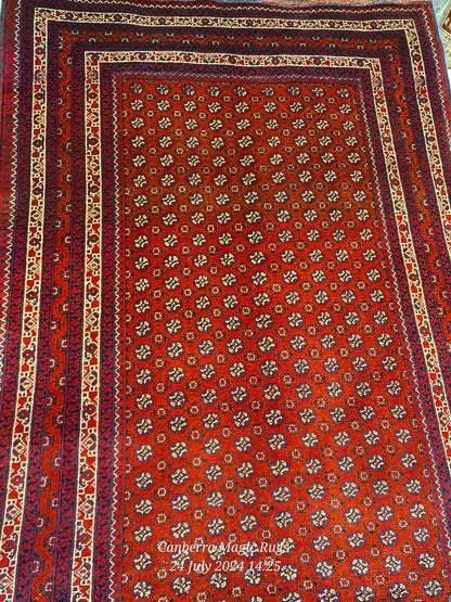 Soft wool Turkmen Rug is the best quality of Handmade