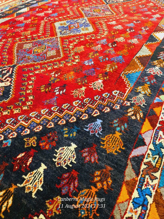 Affordable modern rugs AustraliaPERSIAN Shiraz Qashkai Rug - /products/affordable-modern-rugs-australia-persian