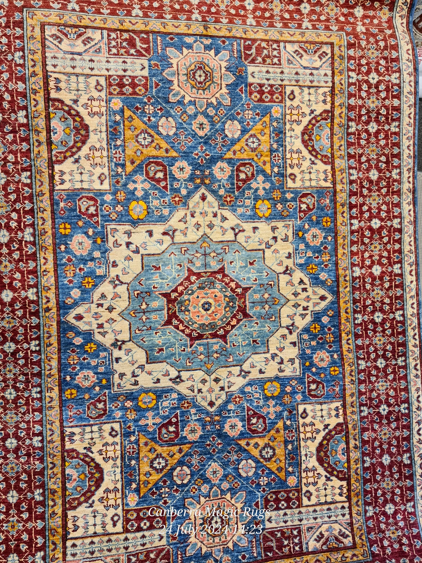 Superfine Kazak Rugs from Afghanistan