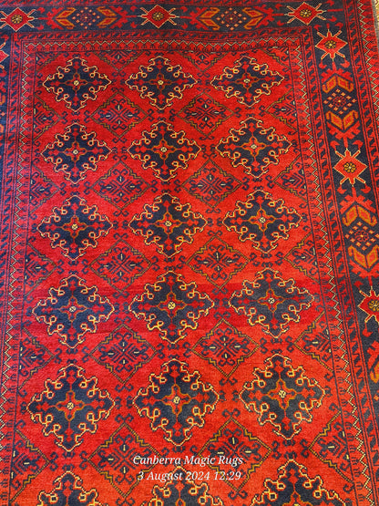 Hand Knotted Kundoz Rugs from Afghanistan