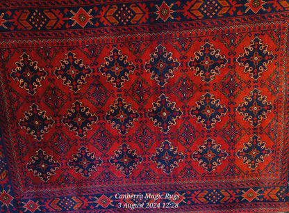 Hand Knotted Kundoz Rugs from Afghanistan