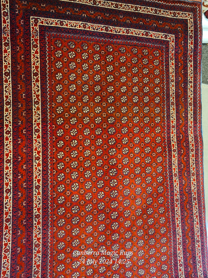 Soft wool Turkmen Rug is the best quality of Handmade