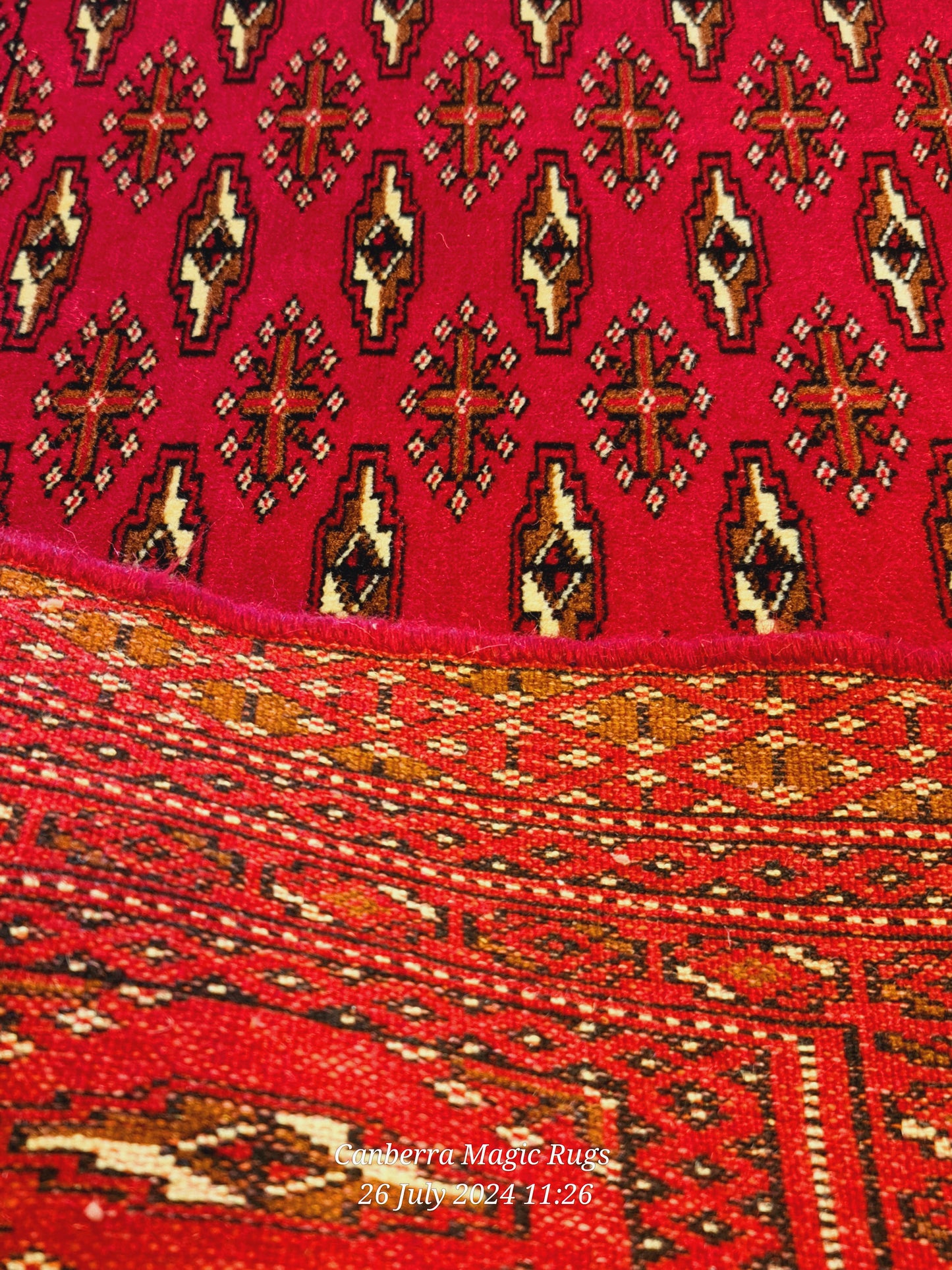 Hand knotted Bukhara