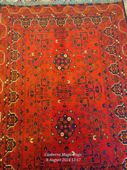 Fine Kundoz Hand Knotted Rug