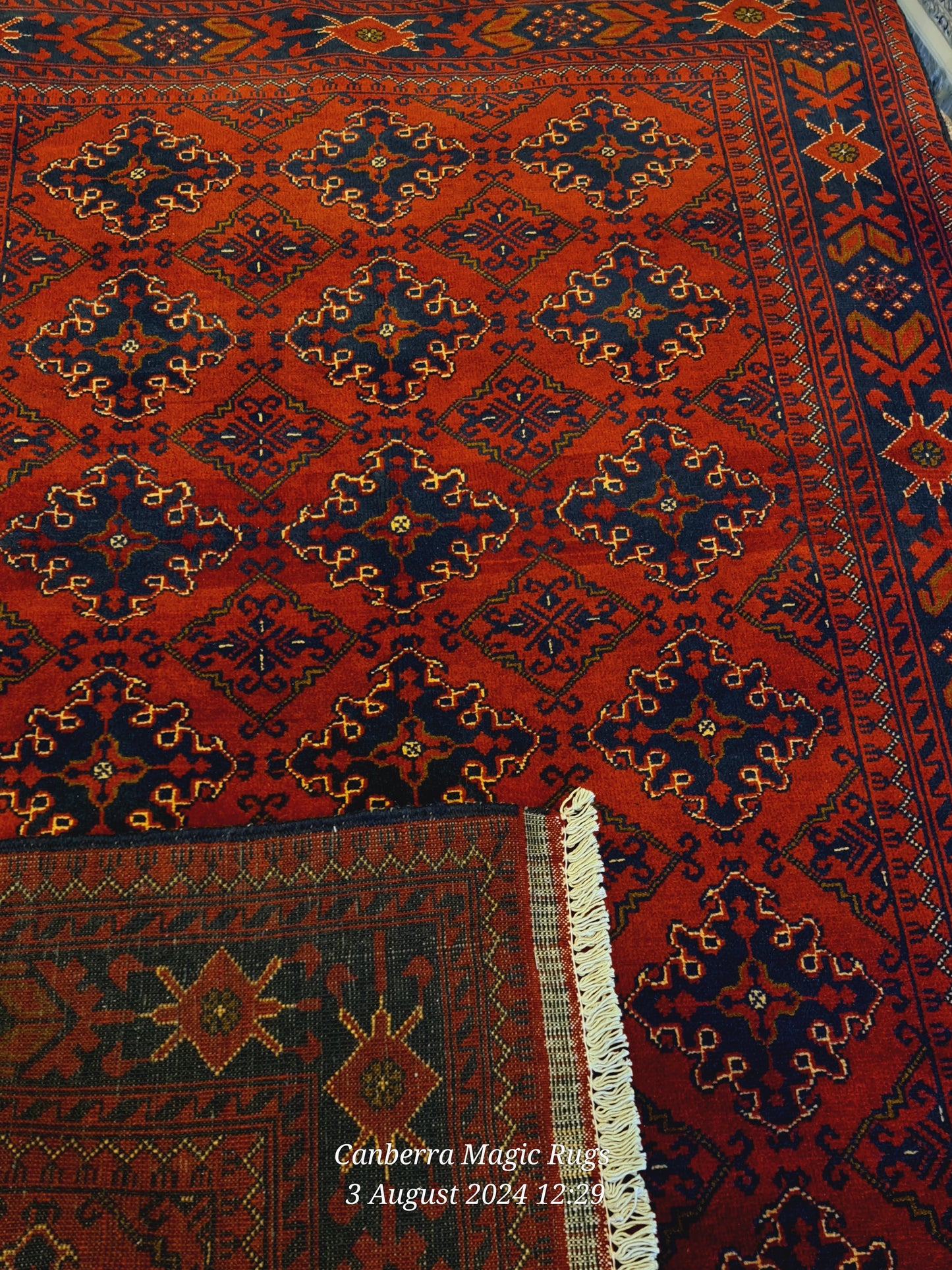 Hand Knotted Kundoz Rugs from Afghanistan