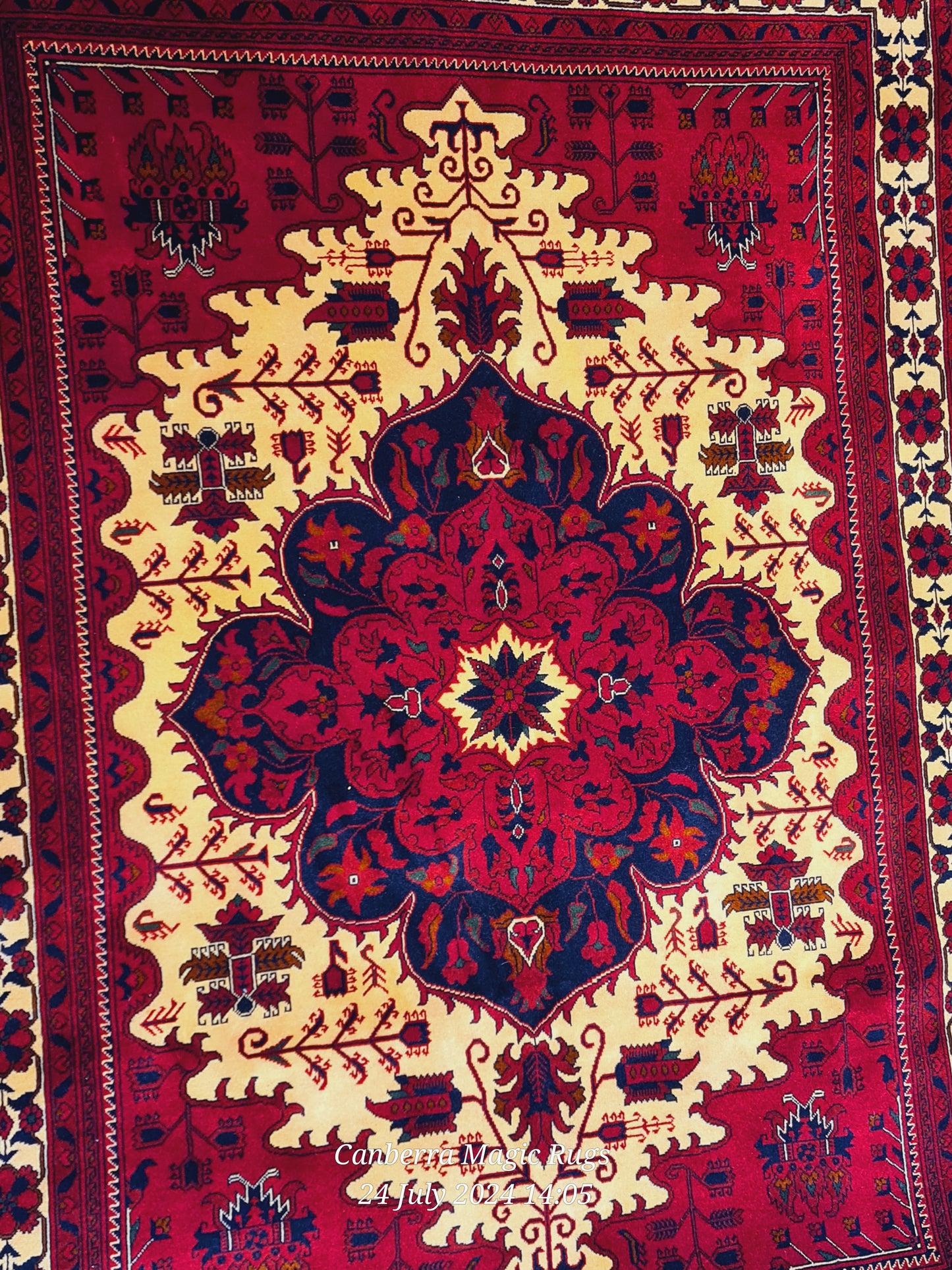 Beljik WOOL Rug from North of Afghanistan