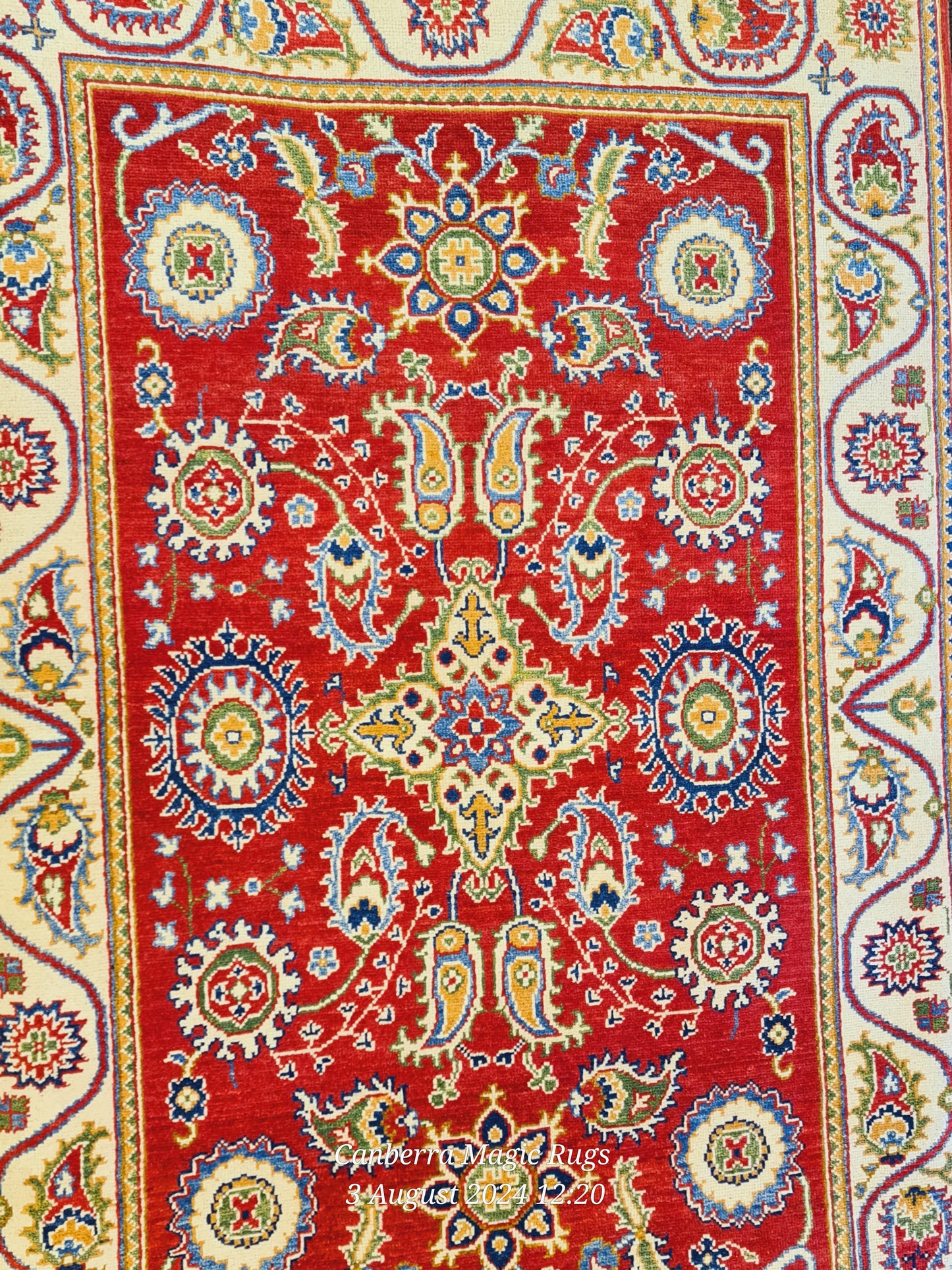 Kazak Rug are from Natural Vegetable Dyes.