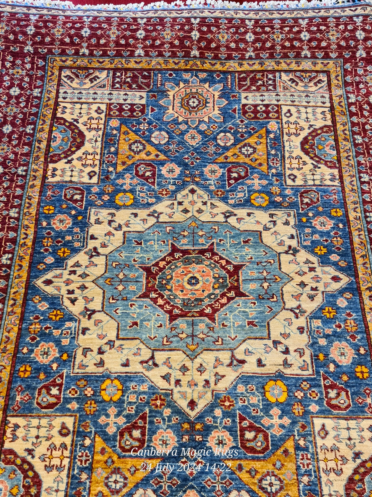 Superfine Kazak Rugs from Afghanistan