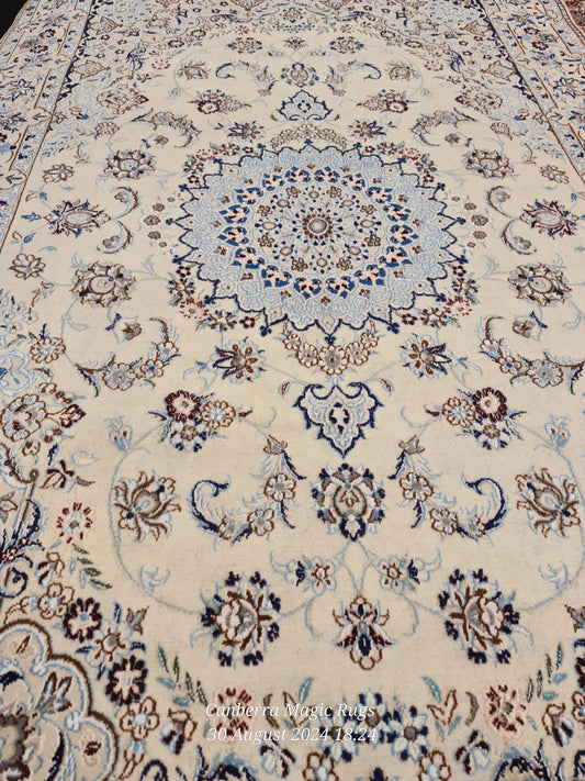 Persian hand Knotted Nain  240 X 145 cmPersian hand Knotted Nain  240 X 145 cm - /products/copy-persian-nain-is-durable-for-high-trafficking-area-1