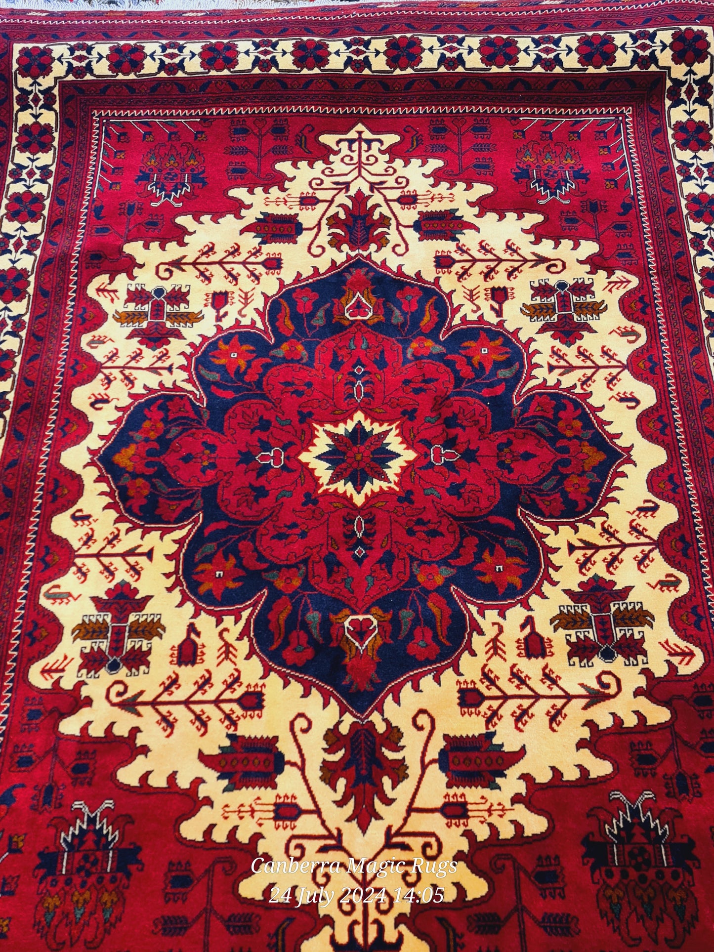 Beljik WOOL Rug from North of Afghanistan