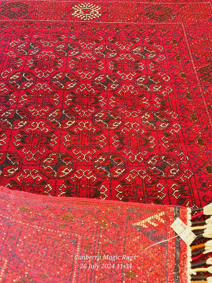 Original Hand knotted Bukhara Rug