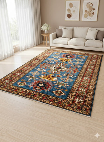 Blue Kazak Rugs Online